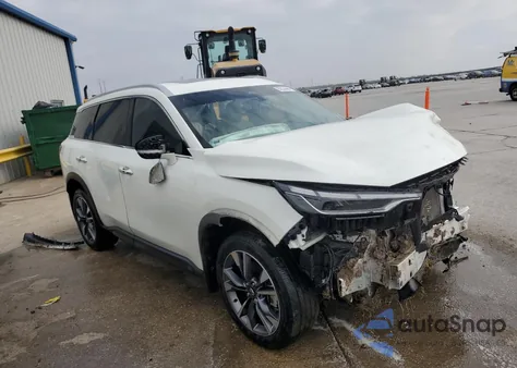 2023 Infiniti Qx60 Luxe из США, поврежденный, VIN 5N1DL1FR4PC353091